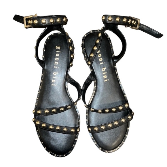 Gianni Bini Shoes - Gianni Bini Black Studded Women's Sandals
